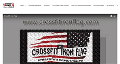 Desktop Screenshot of crossfitironflag.com